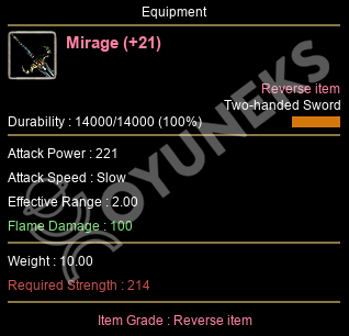 Rev. Mirage (+21)