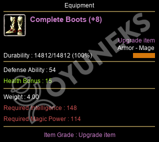 Complete Boots (+8)