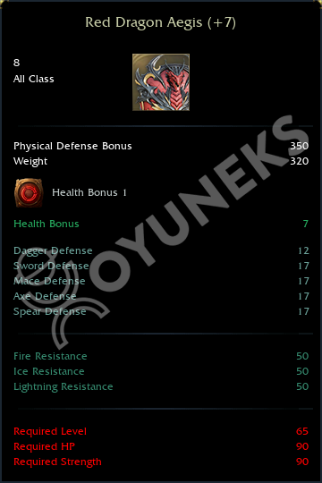 Red Dragon Aegis (+7)