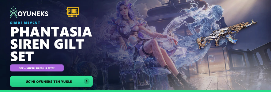 Pubg Phantasia Siren gilt set