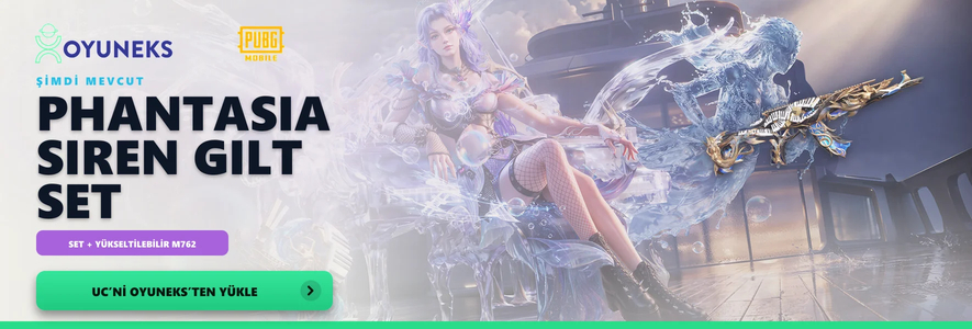 Pubg Phantasia Siren gilt set