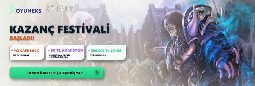 Knight Online Kazanç Festivali