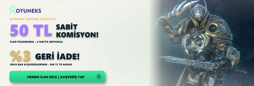 Rise Online Kazanç Festivali
