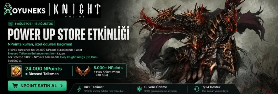 knight online etkinlik