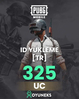 PUBG 325 UC TR ID