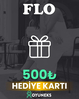 FLO 500 TL HEDİYE KARTI