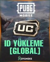 PUBG Mobile UC ID Yükleme Global