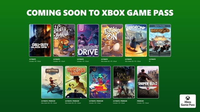 Xbox Game Pass Yeni Oyunlar Kasım 2025