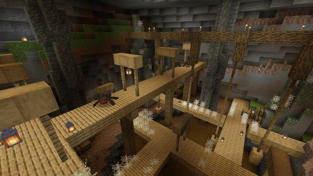 Minecraft Maden Fırını Yapımı: Örs, Kitap, Eyer ve Elmas Katmanı