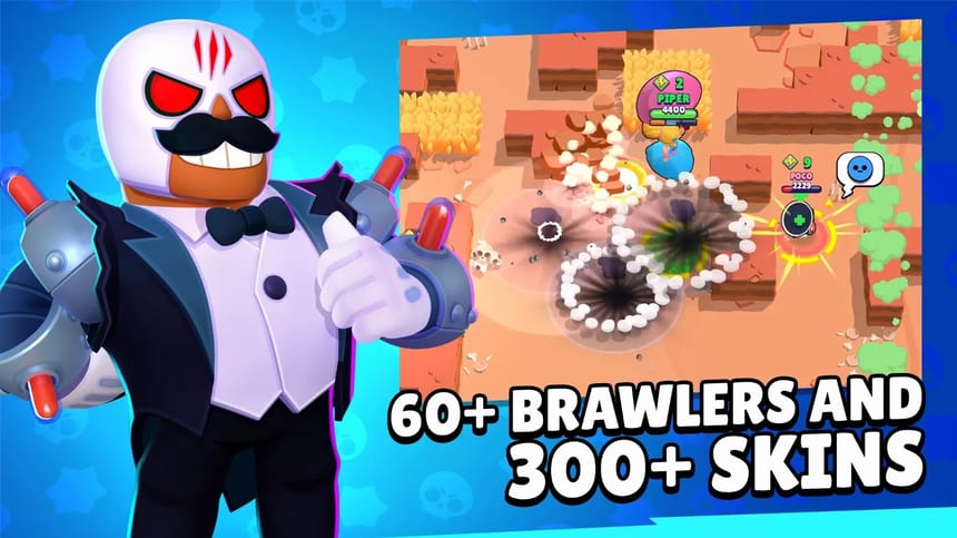Brawl Stars elmas ile açılan savaşçılar ve kostümler