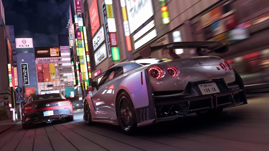 Forza Horizon 6 Japonya haritasında yarış sahnesi
