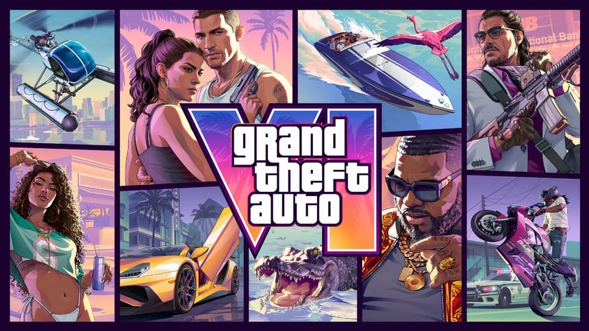 GTA 6 çıkış fragmanı sonrası paylaşılan resmi Rockstar kapak görseli