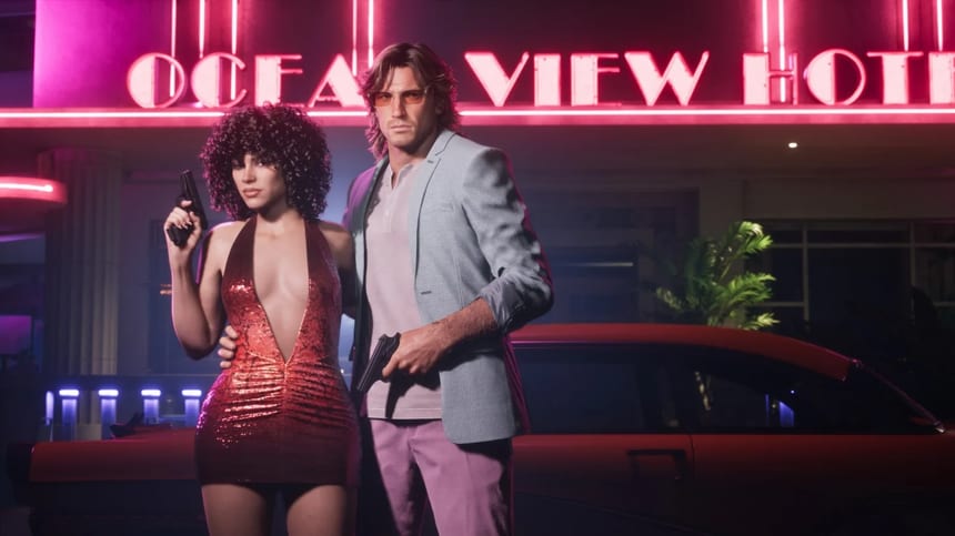 GTA 6 ön sipariş bonusu Vintage Vice City Pack resmi tanıtım görseli