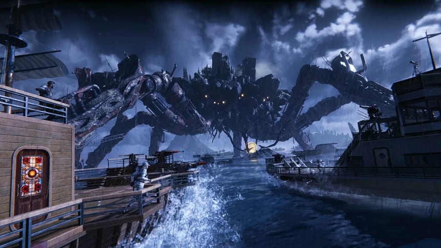 Once Human Isles of Abyss okyanus bölgesi ekran görüntüsü