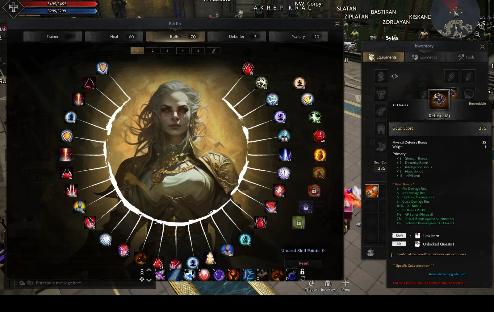 Sunucu Mantis relic +18 li hesap satılık