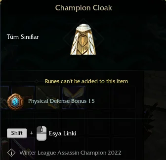 champion cloak