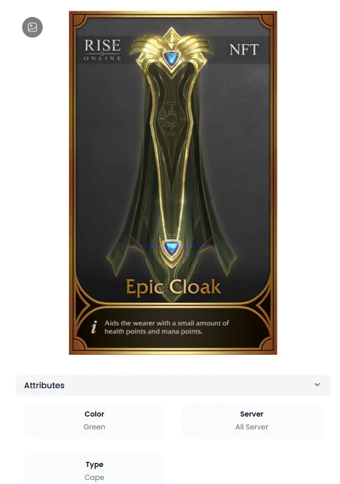 Epic Cloak Yeşil