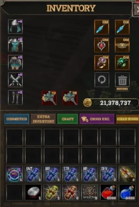 83 level reb +2 ve düz +6 quest mace