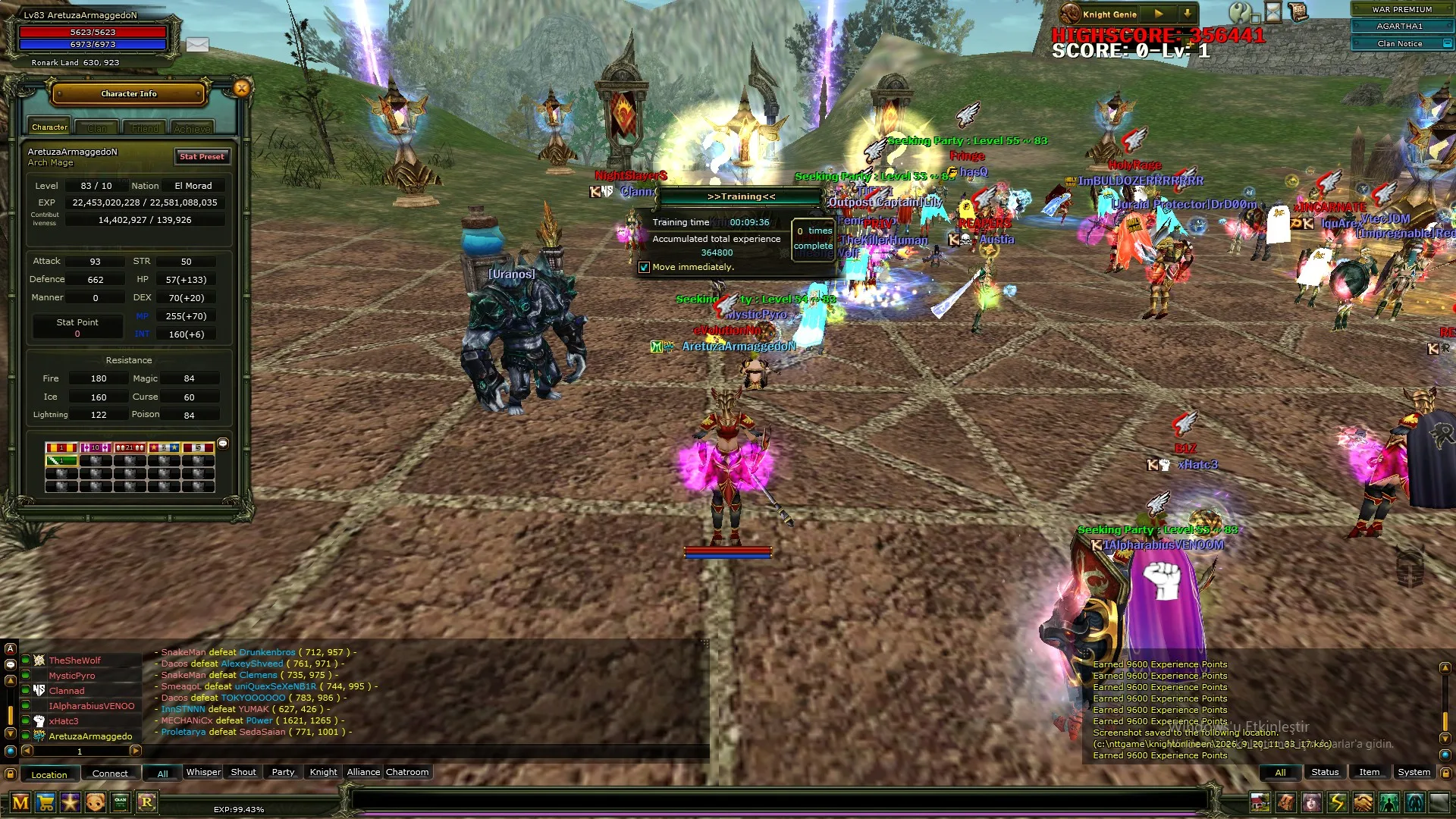 83 Reb 10 % 100 human mage 14m400k np 100 def 10 mp