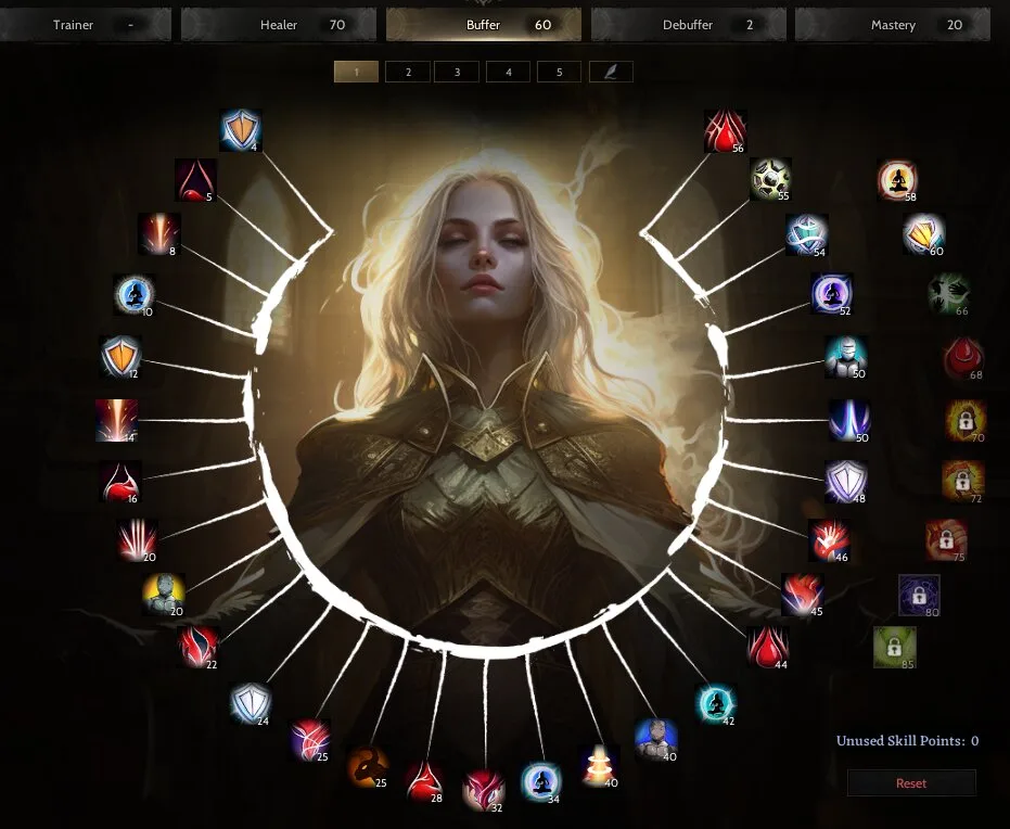 85/4 Priest 20 relic +1 peri