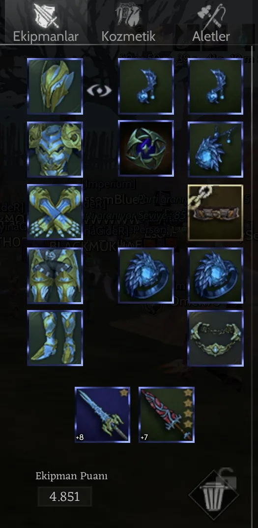 RELIC 20 FULL ITEMLI ELITE ASSAS