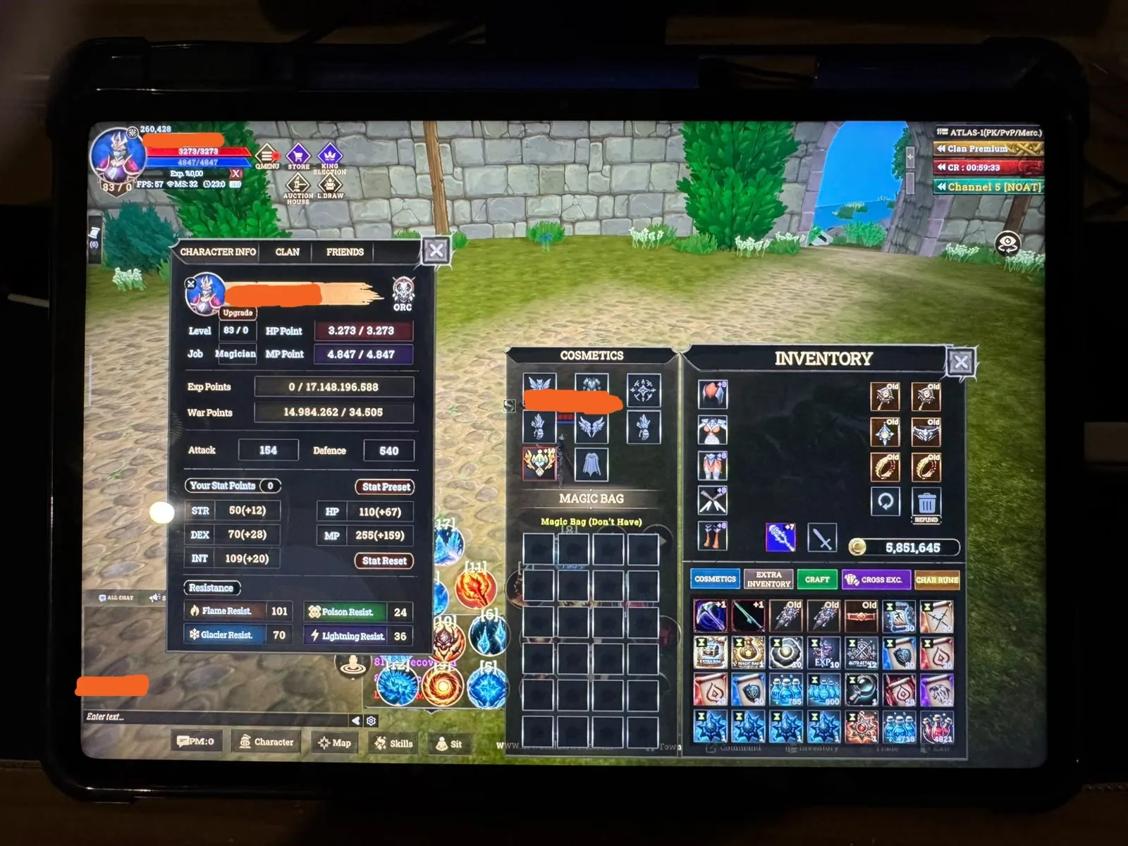 MAGE +7 Quest Staff 15M NP +18 RELİC 70 ve 72 açık