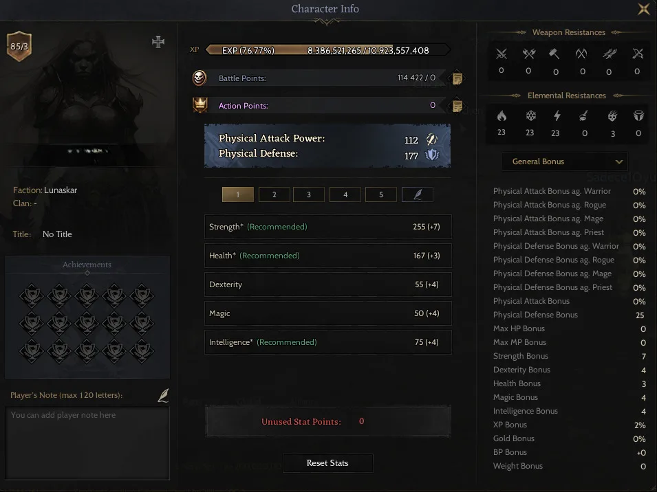 85/3 Toplamacı +7 RELİC li GM-1 Priest