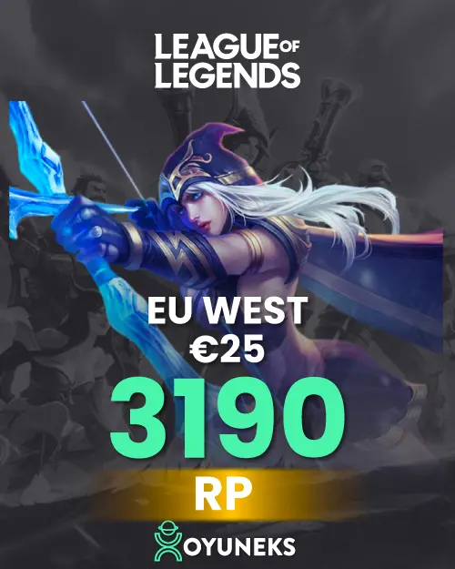 LoL EU 3190 RP - 25 EUR