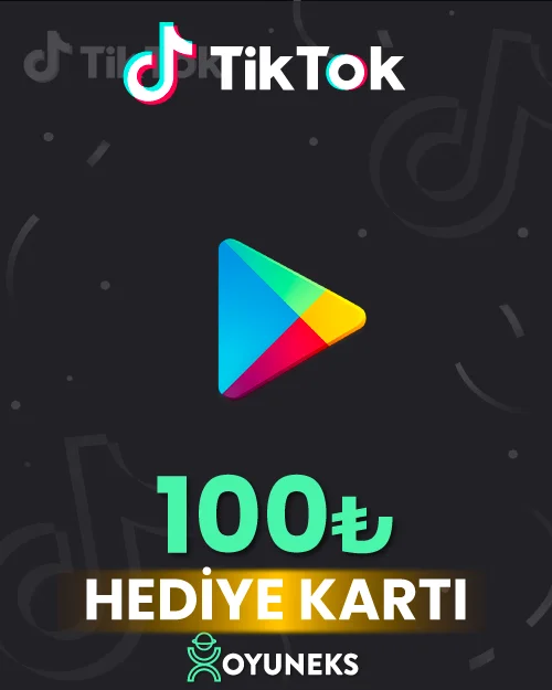 100 TL Google Play Jeton