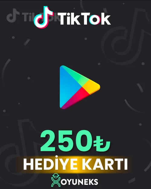 250 TL Google Play Jeton