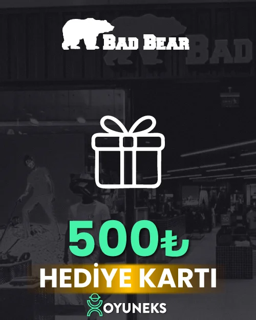 BADBEAR 500 TL HEDİYE KARTI