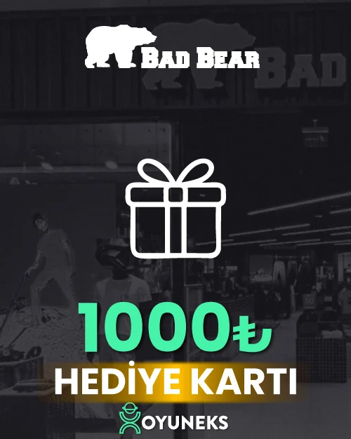 BADBEAR 1000 TL HEDİYE KARTI