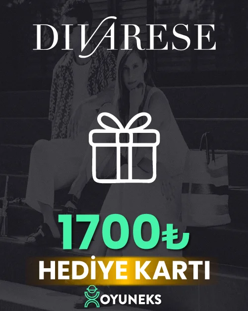 DIVARESE 1700 TL HEDİYE KARTI