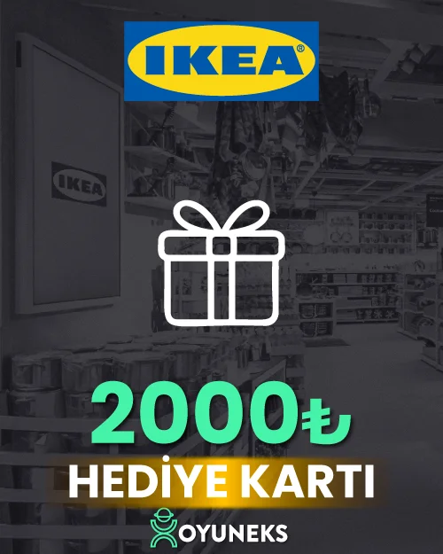 IKEA 2000 TL Hediye Kartı