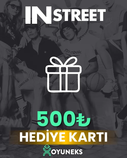 INSTREET 500 TL HEDİYE KARTI