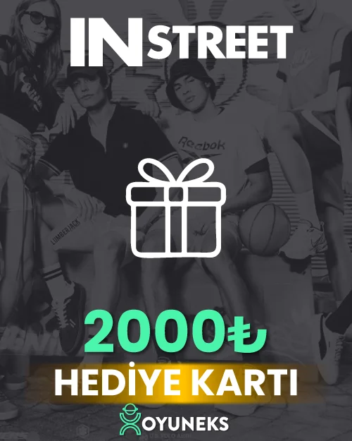 INSTREET 2000 TL HEDİYE KARTI