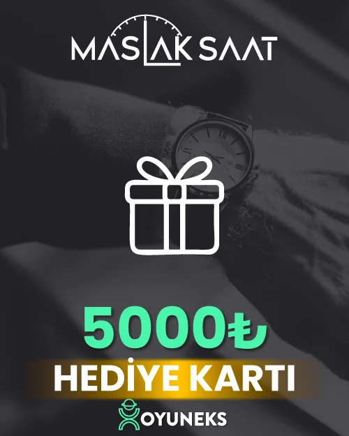 MASLAK SAAT 5000 TL HEDİYE KARTI