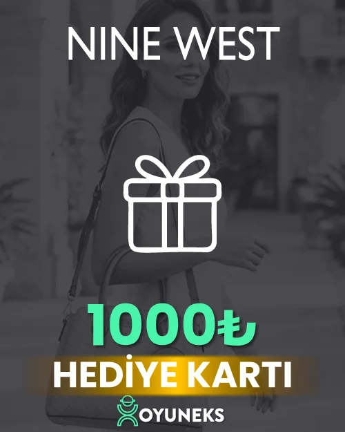 NINE WEST 1000 TL HEDİYE KARTI