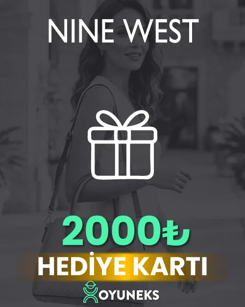 NINE WEST 2000 TL HEDİYE KARTI