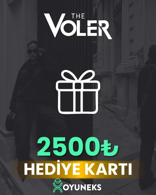 THE VOLER 2500 TL HEDİYE KARTI