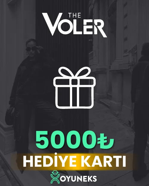 THE VOLER 5000 TL HEDİYE KARTI