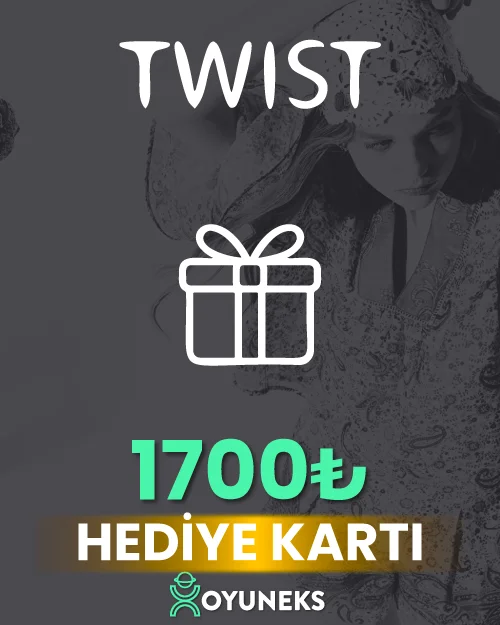 TWIST 1700 TL HEDİYE KARTI