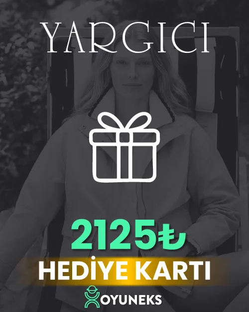 YARGICI 2125 TL HEDİYE KARTI