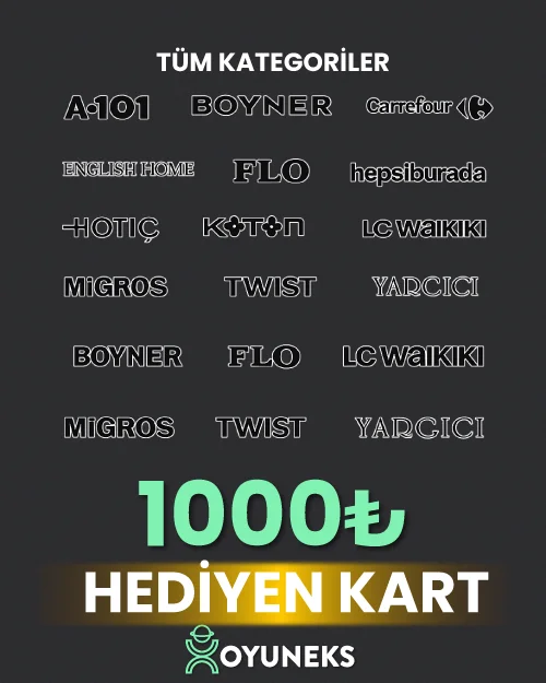 Tüm Kategoriler - 1000 TL