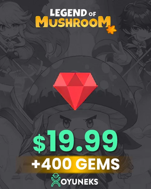 19.99 USD Gems + 400 Elmas