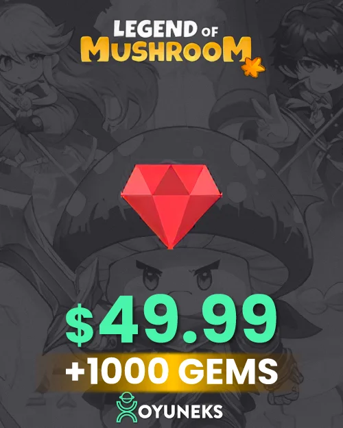 49.99 USD Gems + 1000 Elmas