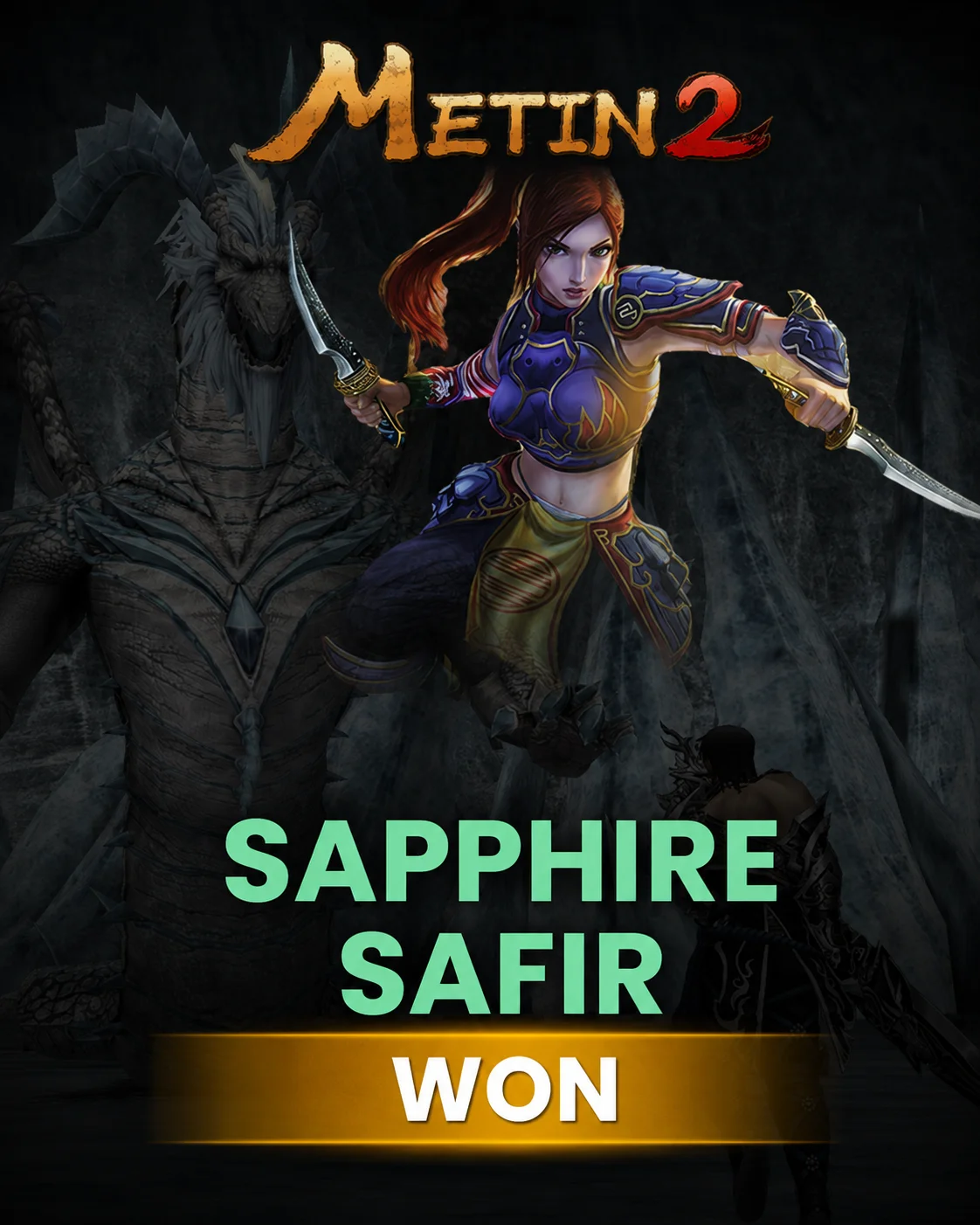 Metin2 Sapphire (Safir) 1 Won