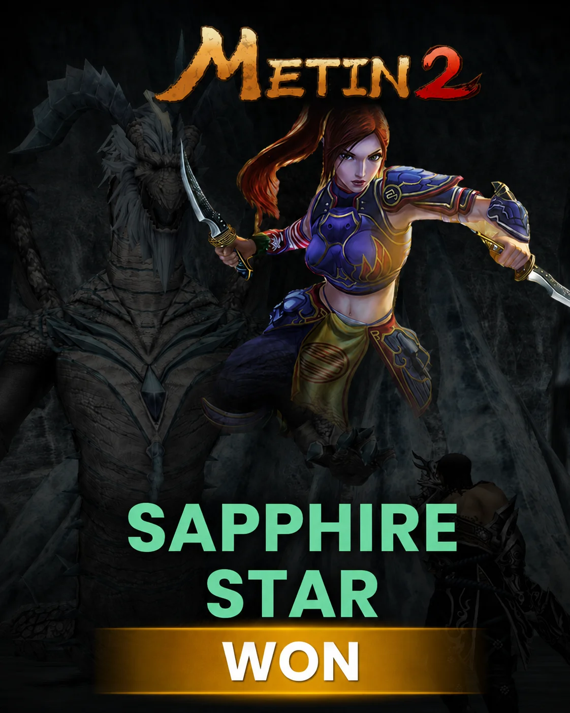 Metin2 Sapphire (Star) 1 Won