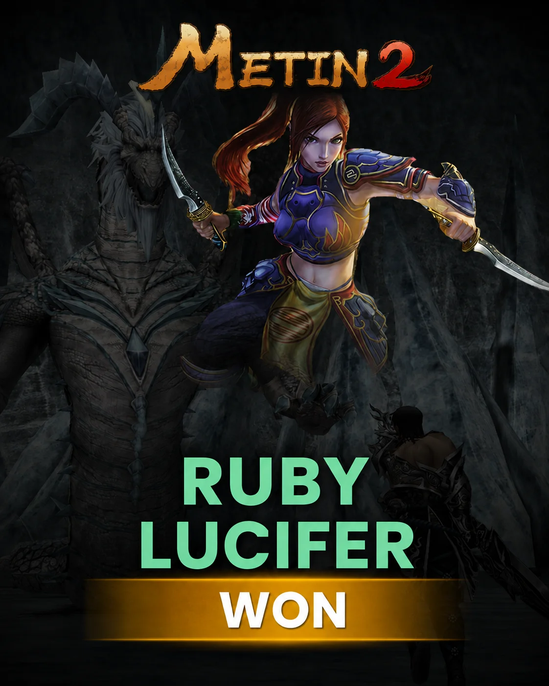 Metin2 Ruby Lucifer Yang (1 Won)