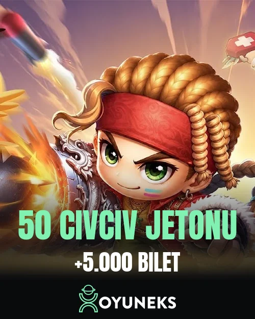 50 Civciv Jetonu + 5.000 Bilet
